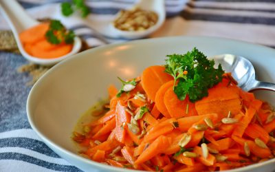 Karotten-Süsskartoffel-Kürbis-Salat