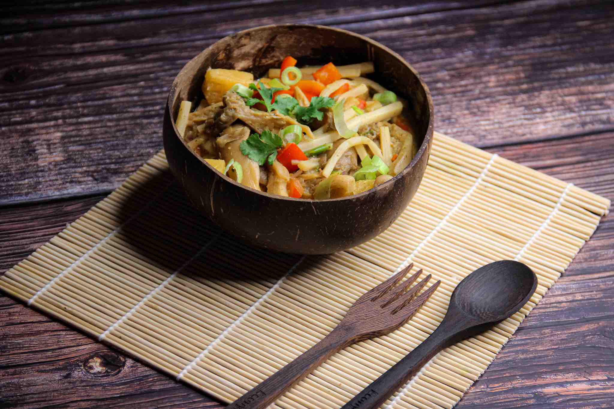 No Hähnchen Curry