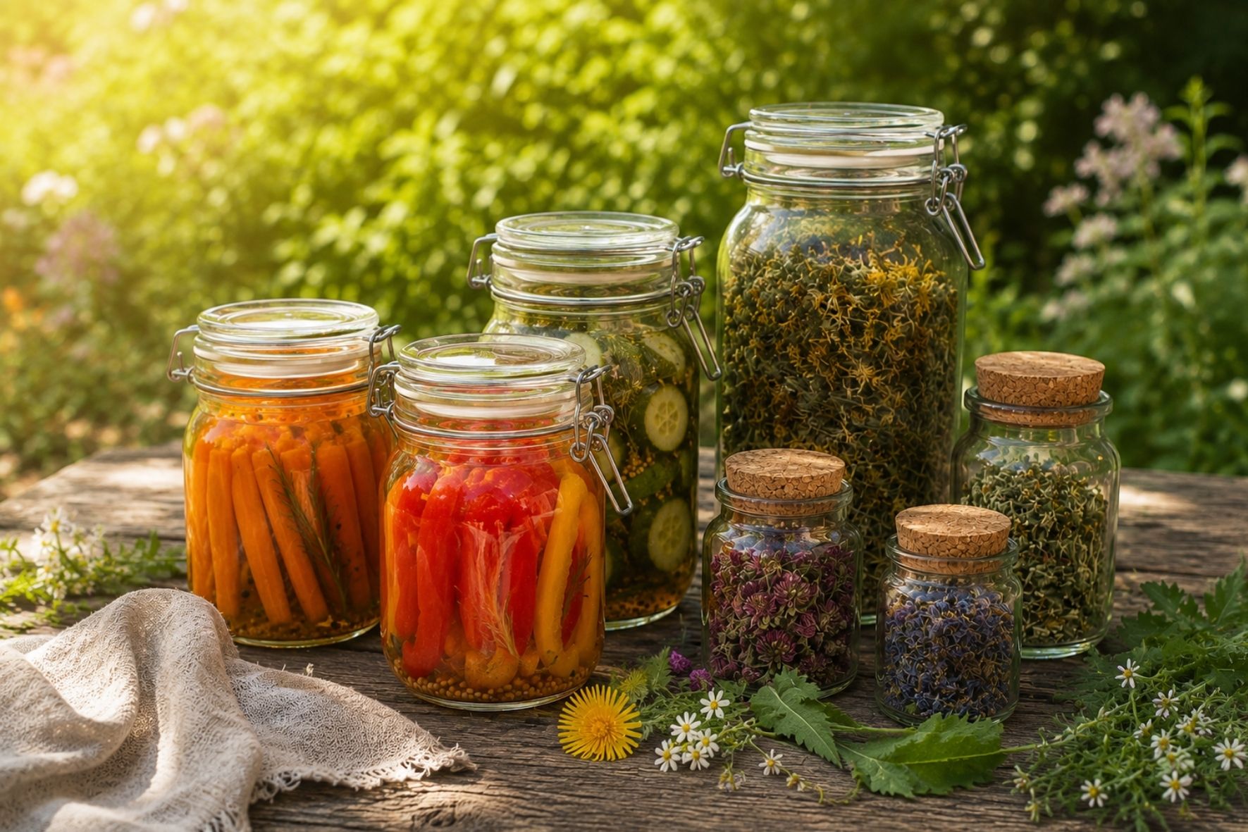 Einkochen, Einmachen, Fermentieren, Oxymel